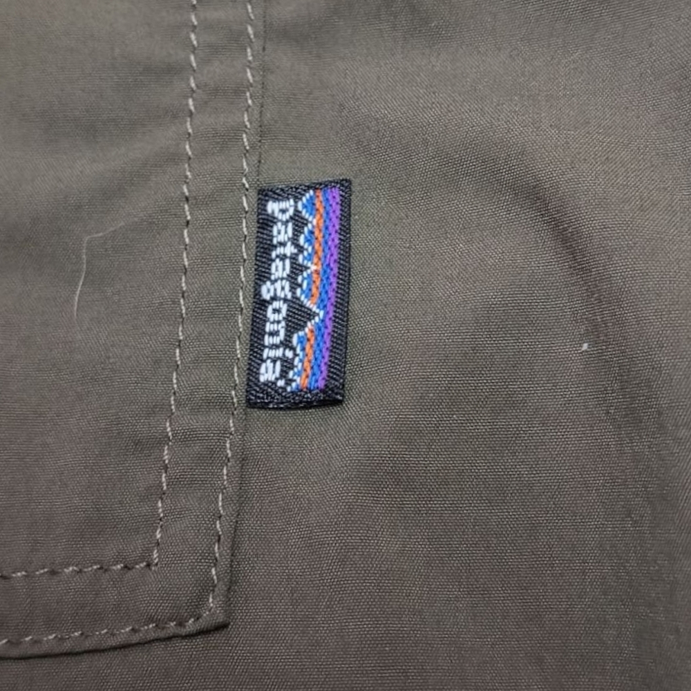 Patagonia Solimar Olive Green Bermuda Cargo Hiking Shorts Size 6 - Picture 7 of 9